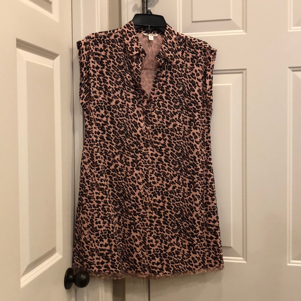 💙Leopard Print Dress